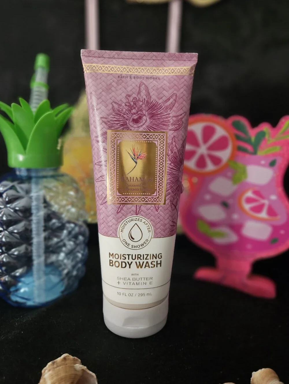 NWT Bath & Body Works Bahamas Bodycare Duo - Pink, Gold